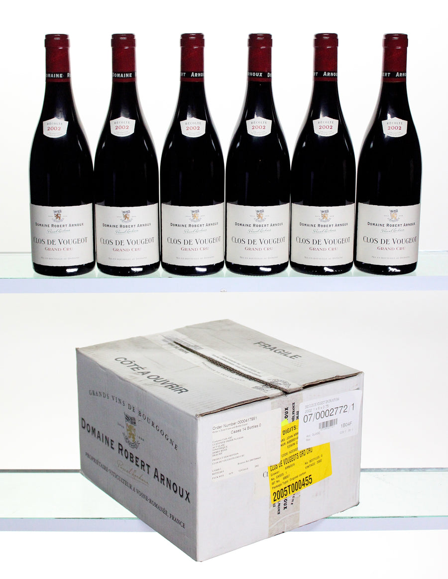2002 Domaine Arnoux-Lachaux Clos de Vougeot Grand Cru 6/75cl in bond