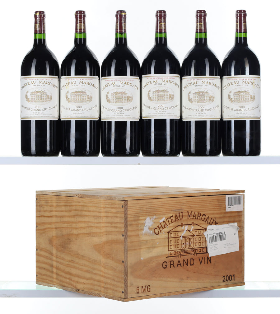 2001 Chateau Margaux 6/150cl owc in bond