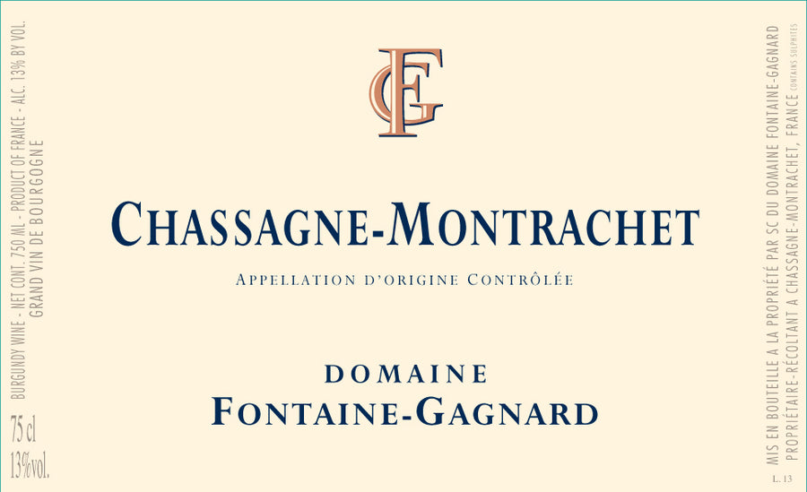 2021 Fontaine Gagnard Chassagne Montrachet Rouge 6/75cl in bond
